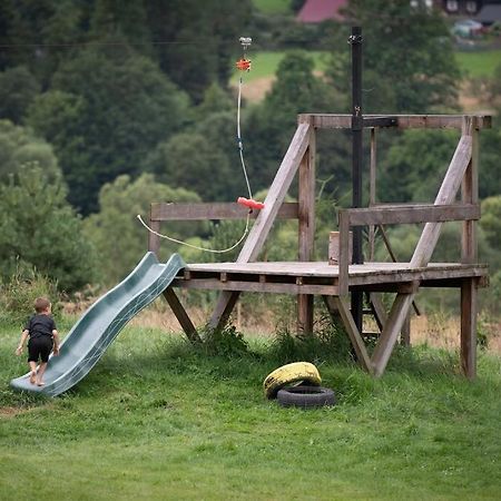 Polanka Beskid Niski Cute Cabin With Spectacular Views Hanczowa Exterior foto