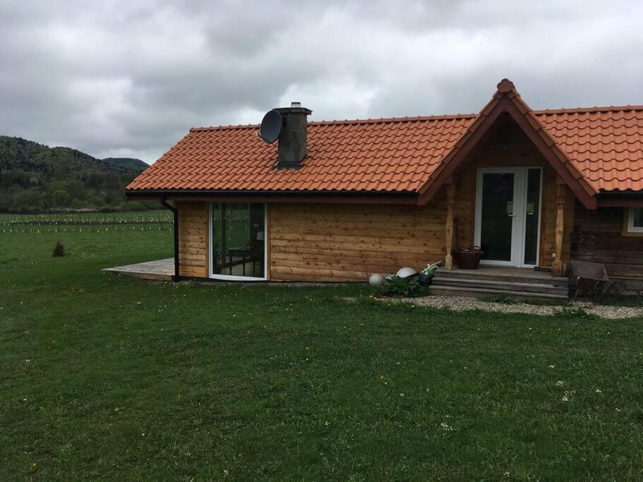 Polanka Beskid Niski Cute Cabin With Spectacular Views Hanczowa Exterior foto