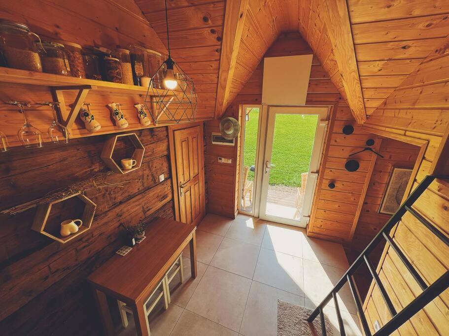 Polanka Beskid Niski Cute Cabin With Spectacular Views Hanczowa Exterior foto